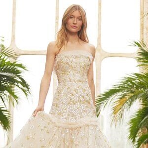 Brianna Strapless Gown (Needle & Thread)